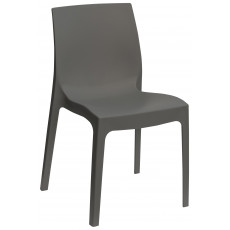 ROME καρέκλα polypropylene ματ ΑΝΘΡΑΚΙ, 54x52x81 ROME καρέκλα polypropylene ματ ΑΝΘΡΑΚΙ, 54x52x81